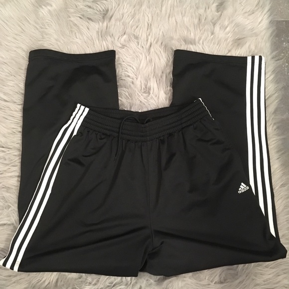 adidas Pants - Adidas black sweatpants size large